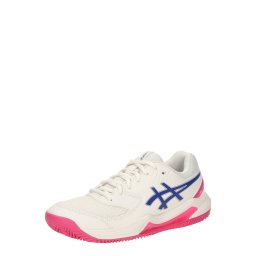 ASICS Pantofi sport 'Dedicate 8' bej deschis / albastru / roz