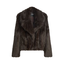 Bershka Geacă de iarnă ciocolatiu
