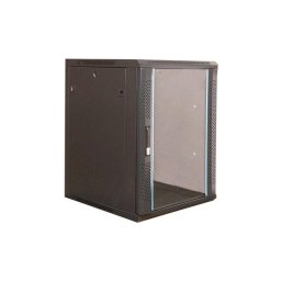 Cabinet metalic de perete 19”, tip rack wallmount, 12U 600x600 mm, Xcab S Negru