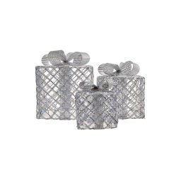 Decorațiune LED de Crăciun 72xLED/1,35W/230V argintie