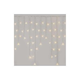 Ghirlandă LED de exterior 300 LED, 8 moduri, 10 m, IP44, alb cald + telecomandă
