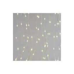 Ghirlandă LED pentru exterior, 300 LED, 8 funcții, 5,9 m, IP44, alb cald