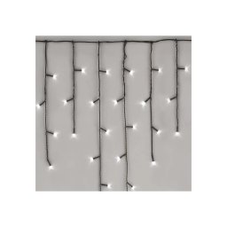 Ghirlandă LED pentru exterior, 100 LED, 2,5 x 0,9 m, IP44, alb rece