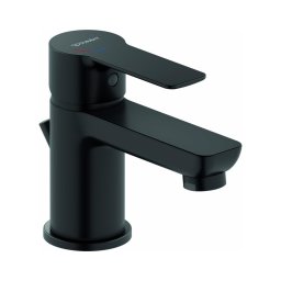 Duravit DC1013001046 - Baterie pentru lavoar D-CODE, negru mat + ventil pop-up