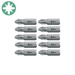 Set 10 biti Pozidriv PZ3 25 mm prindere 1 4, ³ WERA 855 1 Z 05072084001