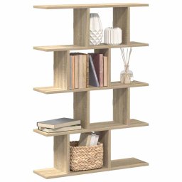 Raft cubic perete 12 compartimente stejar sonoma lemn prelucrat GartenMobel Dekor