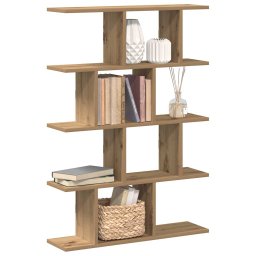 Raft cubic de perete cu 12 compartimente stejar artizanal lemn GartenMobel Dekor