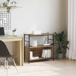 Raft pentru carti stejar artizanal 80 x 30 x 78.5 cm GartenMobel Dekor