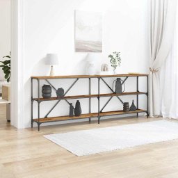 Masa de consola cu raft Altele Lemn Vechi 180 x 30 x 75 cm GartenMobel Dekor