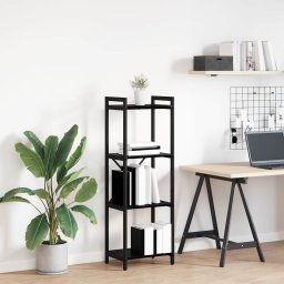 Biblioteca Stejar negru 40 x 30 x 118 cm Lemn compozit GartenMobel Dekor