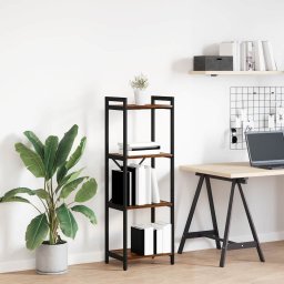 Biblioteca Stejar afumat 40 x 30 x 118 cm Lemn compozit GartenMobel Dekor