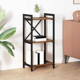 Biblioteca Lemn vechi 40 x 30 x 83 cm Lemn compozit GartenMobel Dekor