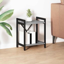 Biblioteca sonoma gri 40 x 30 x 48.5 cm Lemn compozit GartenMobel Dekor