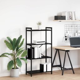 Biblioteca Stejar negru 60 x 30 x 118 cm Lemn compozit GartenMobel Dekor