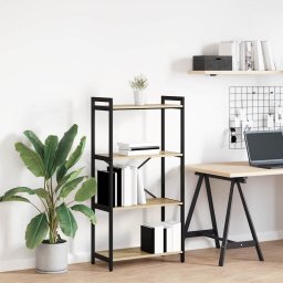 Biblioteca Stejar sonoma 60 x 30 x 118 cm Lemn compozit GartenMobel Dekor