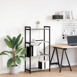 Biblioteca sonoma gri 60 x 30 x 118 cm Lemn compozit GartenMobel Dekor