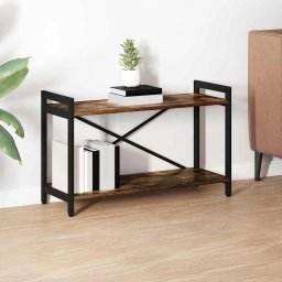 Biblioteca Stejar afumat 80 x 30 x 48.5 cm Lemn compozit GartenMobel Dekor