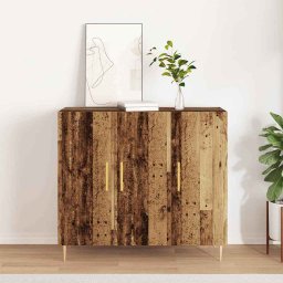 Bufet Lemn vechi 90 x 34 x 80 cm Lemn compozit GartenMobel Dekor