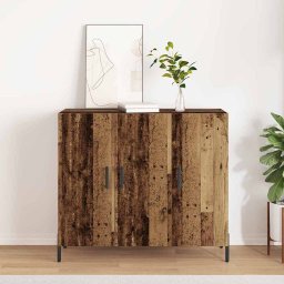 Bufet Lemn vechi 90 x 34 x 80 cm Lemn compozit GartenMobel Dekor