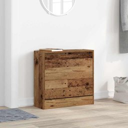Dulap pentru Incaltaminte cu usa Lemn Vechi 60 x 21 x 57 cm GartenMobel Dekor