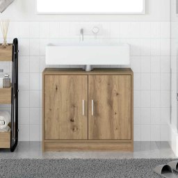 Dulap pentru Chiuveta cu usa Stejar Artizanal 63 x 29 x 55 cm GartenMobel Dekor