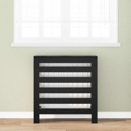 Capac pentru radiator Stejar Negru 78 x 20 x 82 cm GartenMobel Dekor