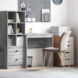 Birou sonoma gri 70 x 40 x 76 cm Lemn compozit GartenMobel Dekor