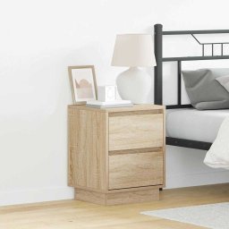 Dulap de noapte Stejar sonoma 39 x 34.5 x 50 cm Lemn compozit GartenMobel Dekor
