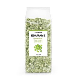 GymBeam Edamame - Boabe de soia prăjite și sărate 400 g