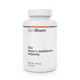 GymBeam Sulfat de L-metionină cu zinc 90 caps.