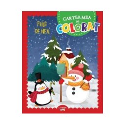 Fulg de nea. Cartea mea de colorat