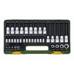 Trusa speciala pentru suruburi TORX si HEX, Proxxon 23290, 41 piese