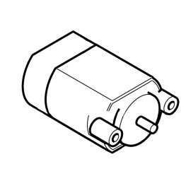 Proxxon 27006.06-Piesa de schimb,motor
