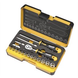 Trusa chei tubulare si accesorii Felo R-GO, 1/4"", 19 piese
