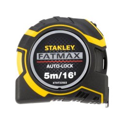 Stanley XTHT0-33503, ruleta autolock fatmax 5m, MylarÂ®, BladeArmor, magnet fix, 5m/16Inch x 32mm + un carlig detasabil, blister