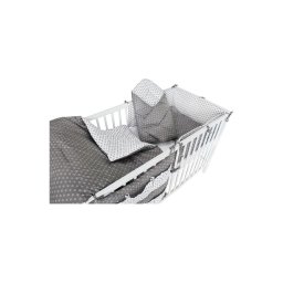 COSING - Set 9 piese Sleeplease pentru nou-născut, gri/alb