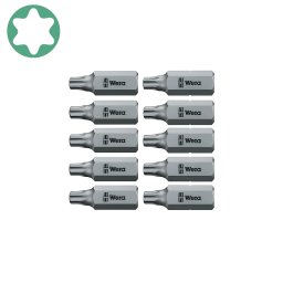 Set 10 biti TORX TX30 25 mm prindere 1 4, ³ WERA 867 1 05066490001