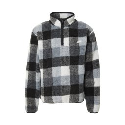 Nike Sportswear Pulover 'Club' gri / negru / alb