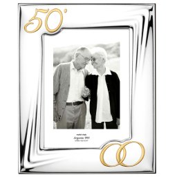 Rama Foto Argint 50 Ani Casatorie 13x18 cm