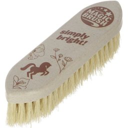 MagicBrush perie pentru coamă cu model de nufăr (22 x 6 cm | Lungimea perilor: 4 cm)