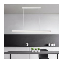 Brilagi - Lustru LED suspendat pe cablu PAXIS LED/30W/230V 120 cm alb