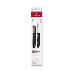 Victorinox - Set cuțit de bucătărie și decojitor SWISS CLASSIC, negru