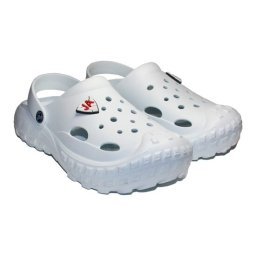 Papuci/saboti, clogs, pentru barbati, spuma EVA, alb, marimea 46, Jose Amorales GartenVIP DiyLine