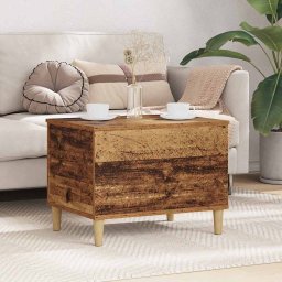Dulap de noapte Lemn vechi 60 x 44.5 x 45 cm Lemn compozit GartenMobel Dekor