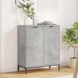 Bufet Gri beton 69.5 x 33 x 82 cm Lemn compozit GartenMobel Dekor