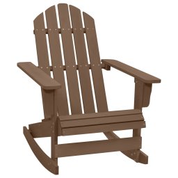 Scaun balansoar de gradina, maro, lemn GartenMobel Dekor