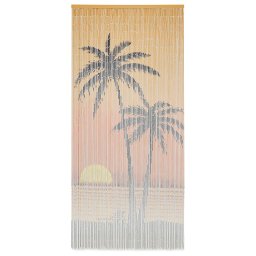 Perdea de usa pentru insecte, 90 x 200 cm, bambus GartenMobel Dekor
