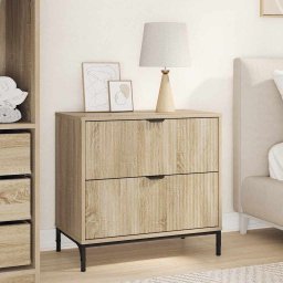 Noptiera Stejar sonoma 63.5 x 36 x 61 cm Lemn compozit GartenMobel Dekor