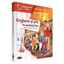 Carte interactiva: Raspundel Istetel. Engleza si joc, in acelasi loc