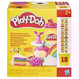 Play-Doh: imaginație fără limite - 18 borcănele
